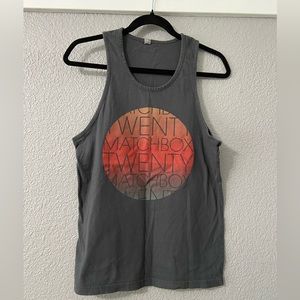 Matchbox 20 gray tank top